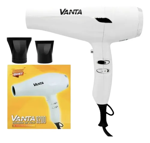 Vanta Secador De Pelo 9200 Blanco Italy Quality Professional