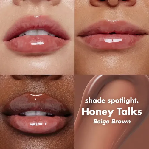 E.l.f. Glow Reviver Lip Oil Labial De Aceite Ultra Brillante Color Honey Talks