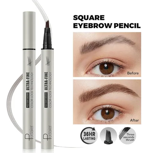Lápiz De Cejas Y Tintura Microblading Doble Pack