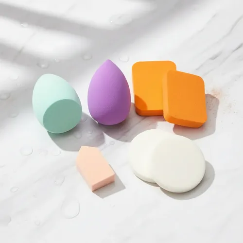 Set X 7 Esponjas Para Maquillaje Beauty Blender Gota Varias