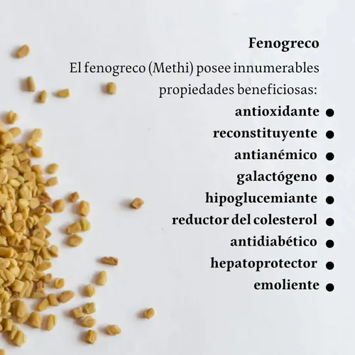 Fenogreco Aumenta Bustos Y Glúteos De Manera Natural X 100 C
