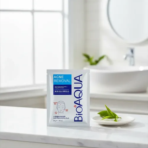 Set X5 Mascarilla Facial Rejuvenecedora Antiacné Bioaqua 18+