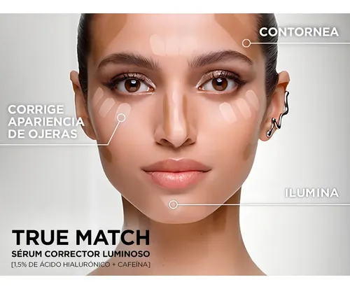 Serum Corrector Luminoso L’oréal París True Match Tono 2R
