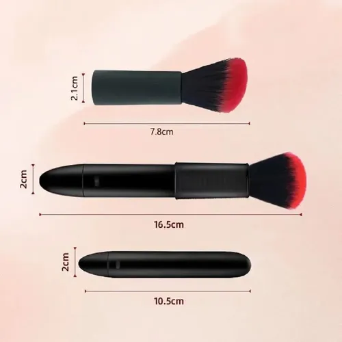 Cjwbrocha Eléctrica Maquillaje 10 Velocidades Vibracióncc Negro