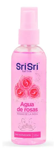 Agua De Rosas Sri Sri Cosmética Natural Cruelty Free 100 Ml