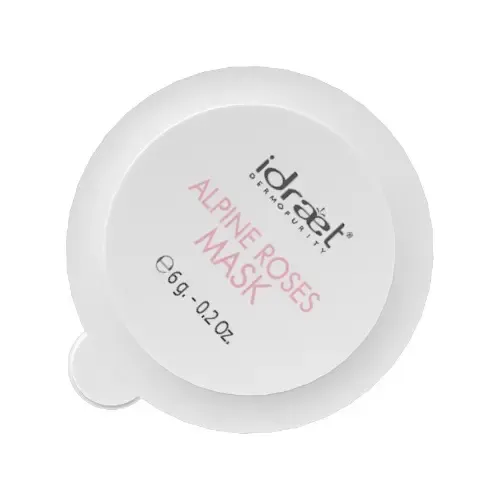 Mascarilla Facial Parches Celulas Madre Rosas Alpinas Idraet Todo Tipo De Piel