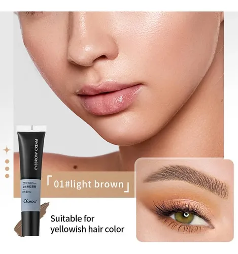 /gel Despegable Para Cejas, 4 Tonos, Impermeable, Semiperman