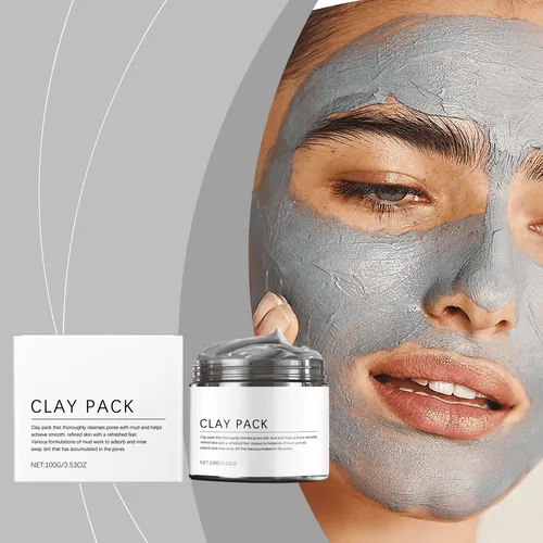 Mascarilla Facial Suavizante De Barro Para Limpieza Profunda