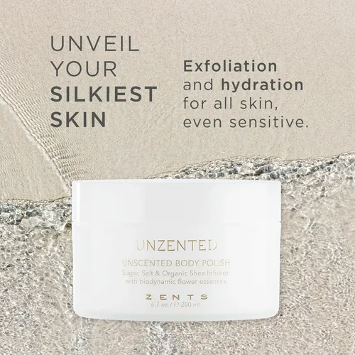 Body Polish Zents Con Sal Exfoliante Y Azúcar Con Manteca De