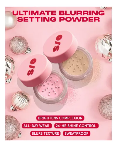 Set De Polvo One Size The Ultimate Set Polvo Rosa Y Transluc