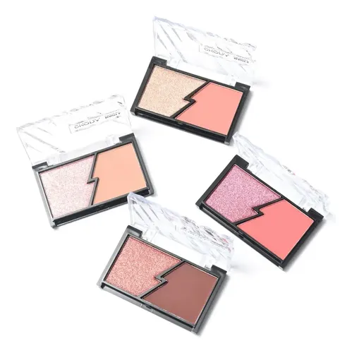 Paleta De Sombras Duo Para Maquillaje Eyeshadow Skora Color 2