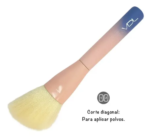 Set X 4 Brochas Vdl Pantone Profesional