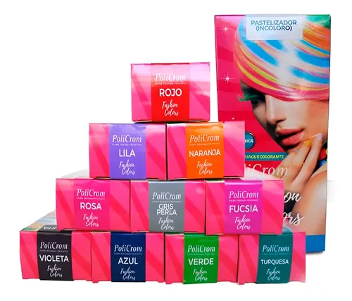 Tinte Semipermanente Silkey Mundial Colores de Moda 90ml Tono Verde