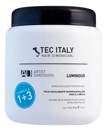 Polvo Decolorante Luminous Tec Italy X680g Tono Deco