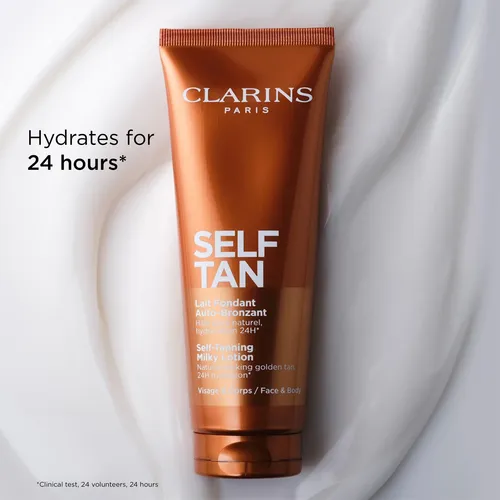 Loción Lechosa Autobronceadora Clarins Para Rostro Y Cuerpo