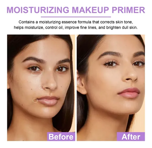 Prebase Correctora De Color De Un Solo Paso Bioaqua, Hidrata