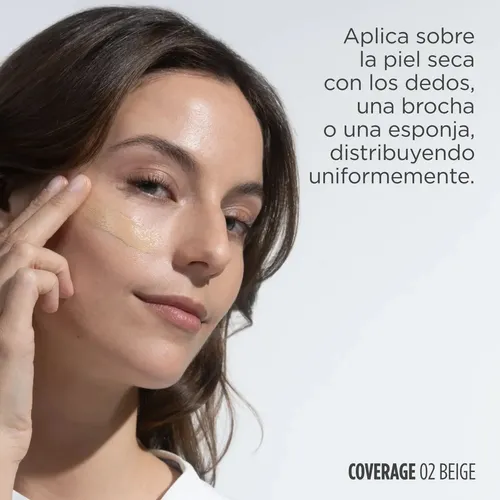 Base maquillaje Isdin Coverage 2 BEIGE SPF50 30ML