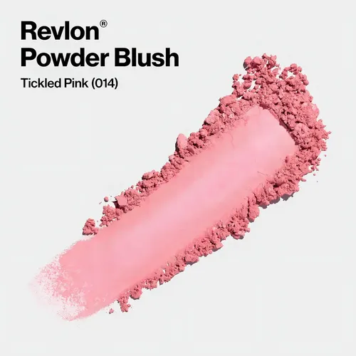 Revlon Rubor Powder Blush Tickled Pink 014 Acabado Sedoso Y Natural