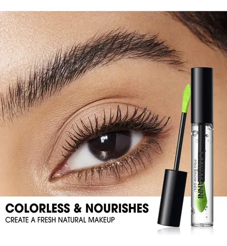 Gel De Cejas 3d Transparente Larga Duración Fijación Natural