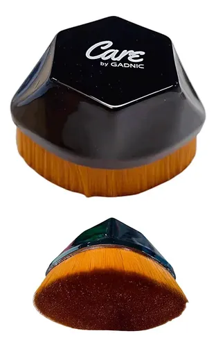 Brocha De Maquillaje Care By Gadnic Base Líquida Polvo Crema Cepillo