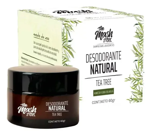 Desodorante Solido Natural Vegano Tea Tree 50cc Tea Tre