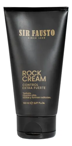 Sir Fausto Rock Cream Control Extra Fuerte Fijación 150ml