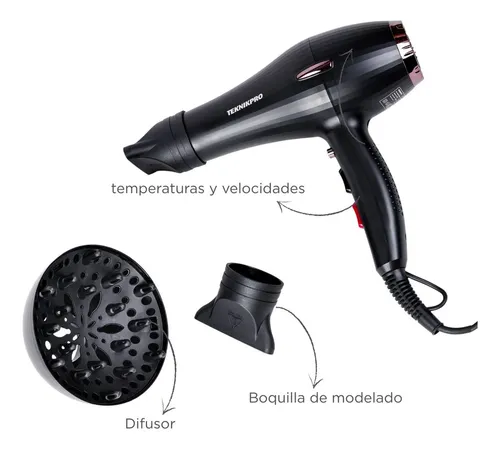 Secador Profesional Golden Touch 3900 Teknikpro