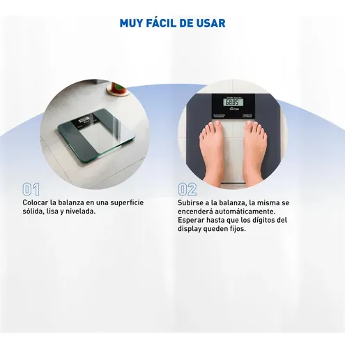 Balanza Digital Personal Ultra Prex Silfab Bd-p202 Gris Oscuro