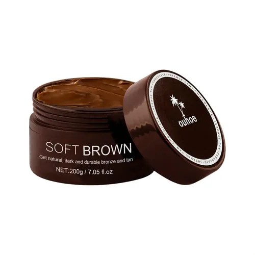 Crema Bronceadora Ouhoe Para Uso En Verano Y Playa, Ayuda A