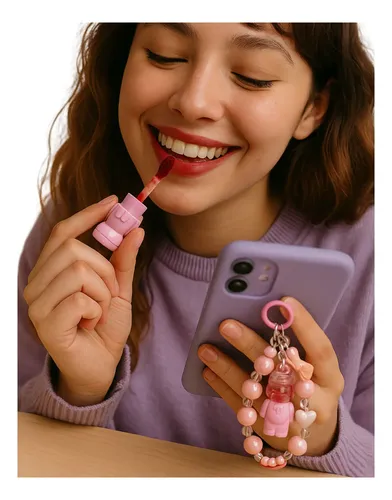 Labial Terciopelo Difuminado Llavero Charm Velvet Kevin&co