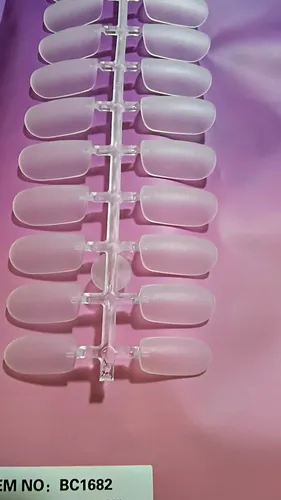 Tips Softgel Prelimados Naez Cuadradas Cortas 240 Pcs