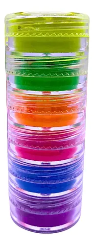 Set Maquillaje Artístico Acuarelable Premium Neón