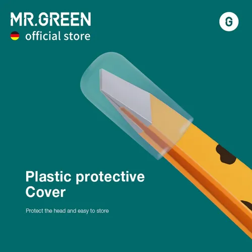 Pinzas Mr.green Curve Handle De Acero Inoxidable Amarillo