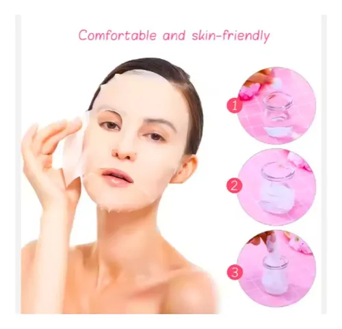 Mascara O Mascarilla Comprimida Facial Pastilla Cápsula X50 Tipo De Piel Normal
