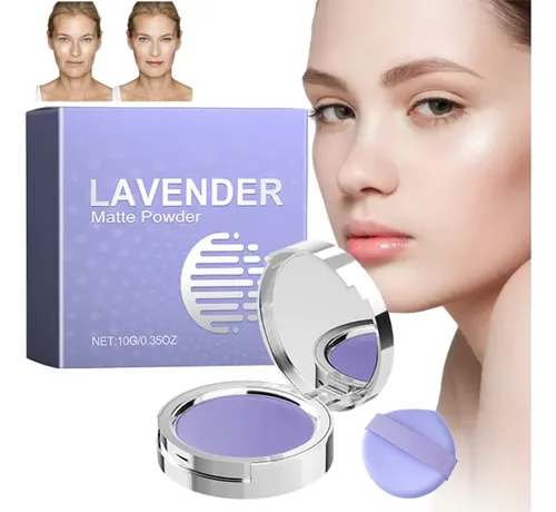 Polvo Compacto, Matificante, Color Transparente For Piel Mi