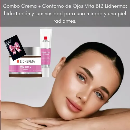 Crema Contorno Ojos Vita B12 Lidherma Combo Hidratante