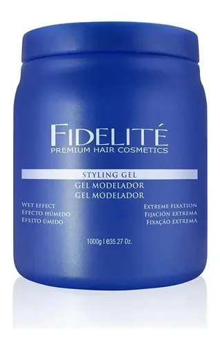 Gel Modelador Fijación Extrema Efecto Húmedo 1 Kg. Fidelité