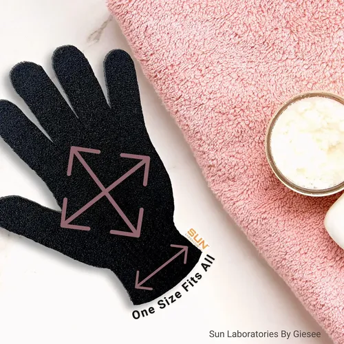 Guante Exfoliante Sun Laboratories/ Giesee Para Bronceado Y