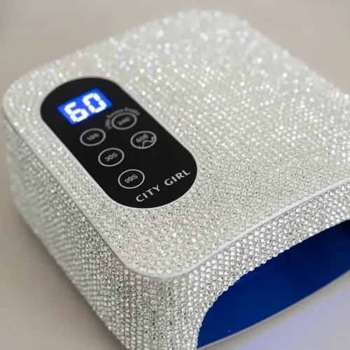 Cabina Uv Led City Girl 601pro Profesional Manicuría Strass