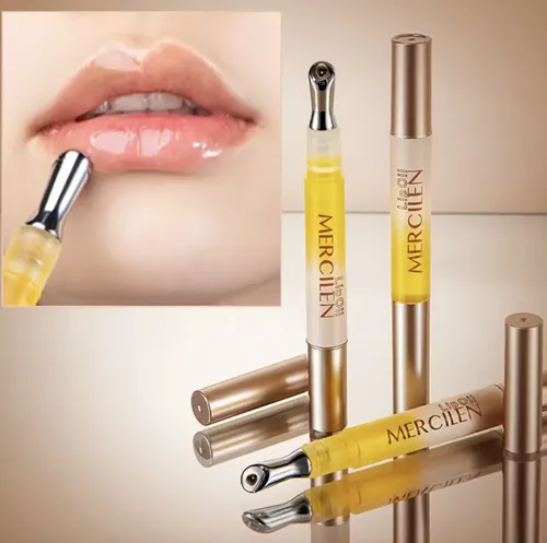 Hidratante Aceite Labios Mercilen Peptidos Lip Oil Nutre