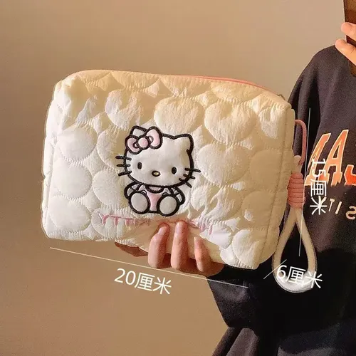 Neceser De Maquillaje Hello Kitty, Portátil Sanrio