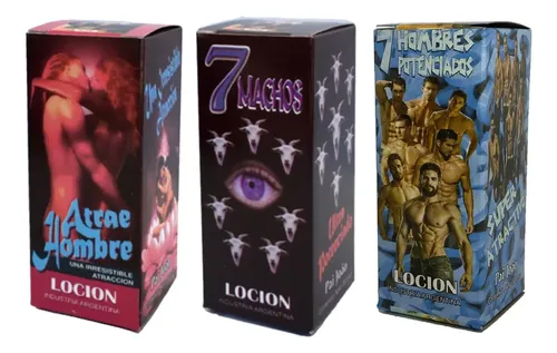 Pack X 3 Aroma Atomizador X30cc 7 Machos 7 Atrae Hombres