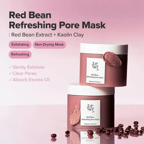 Mascarilla Refrescante Cream Beauty Para Joseon Red Bean Lw