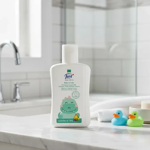Shampoo Y Baño Cremoso Corporal Baby&kids Swiss Just