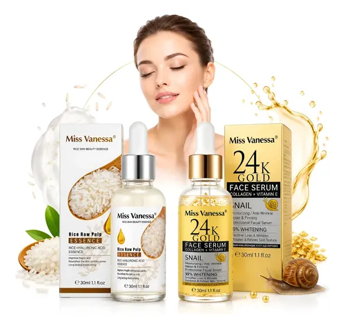 Serums Iluminador Y Aclarante Al Estilo Coreano X2 Unidades