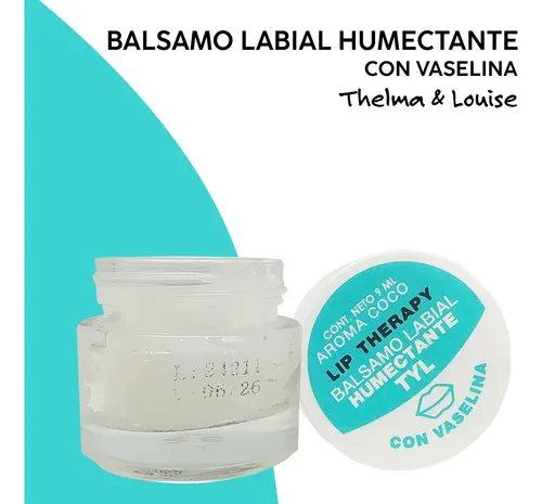 Balsamo Labial Coco Humectante Con Vaselina Tyl