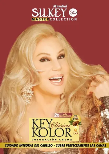 Tintura Silkey Mundial key kolor Key Kolor tono indicar tono por mensaje para cabello