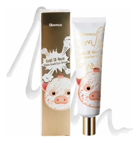 Elizavecca Gold CF-Nest Crema Contorno Ojos 30ml Antiarrugas Hipoalergénica