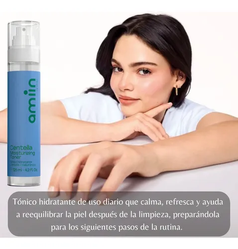 Idraet Tonico Hidratante Amiin Centella Hialuronico 125ml
