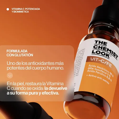 The Chemist Look, Serum Booster Vit C/ferúlico 15ml